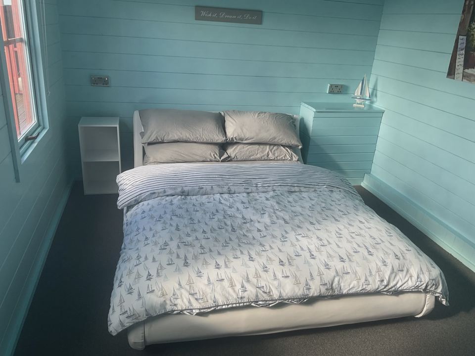 Double bedroom in the cabin