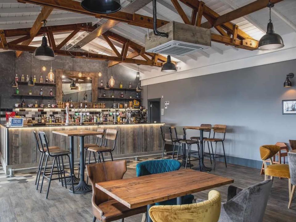 Coastal bar interior