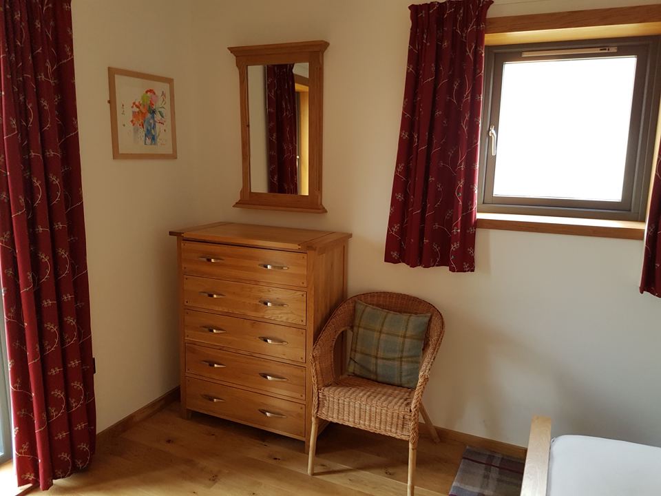 Caravan bedroom