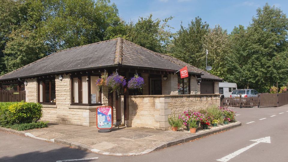 Reception building