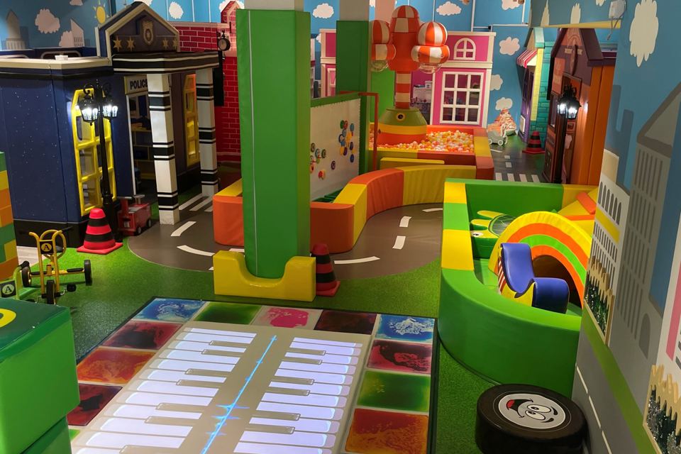 Indoor soft play