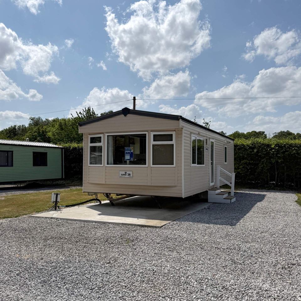 Holiday home on gravel standing