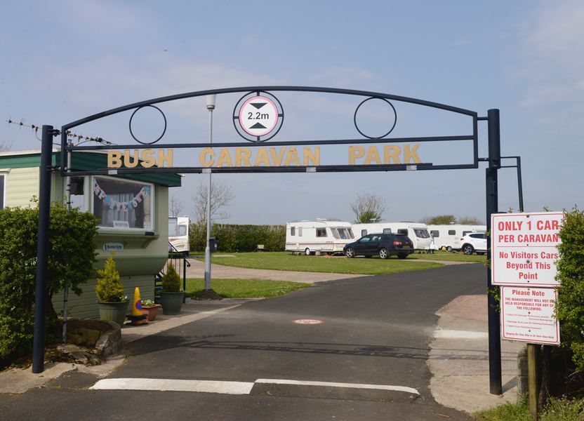 Entrance to the park