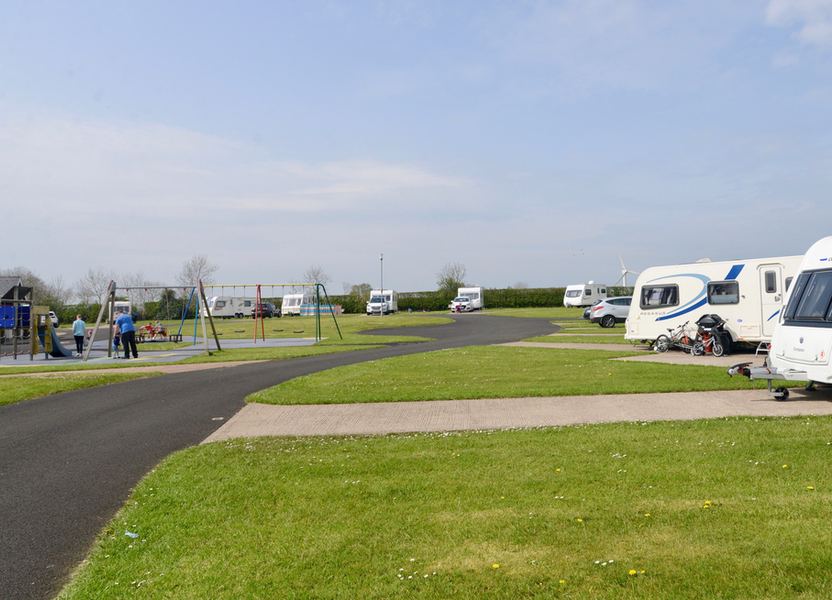 Hardstanding touring pitches
