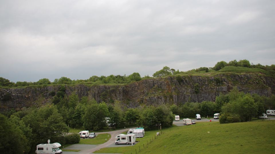 Pitches in the old quarry