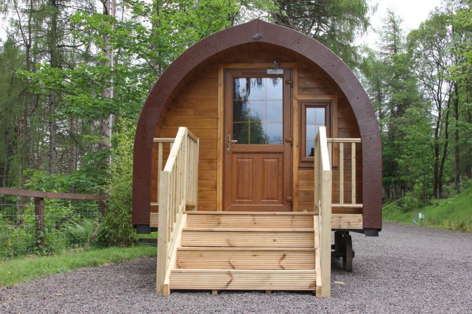 Posh pod in the trees