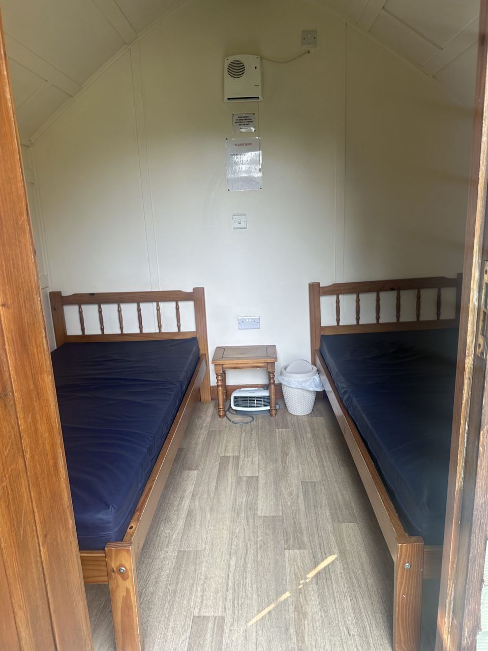 Two single beds