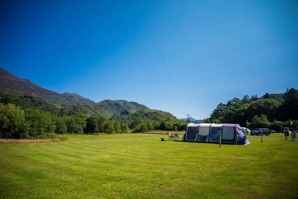 Open grass pitches