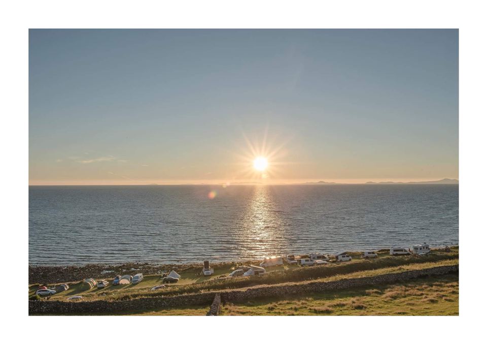 Sunset over Cardigan Bay
