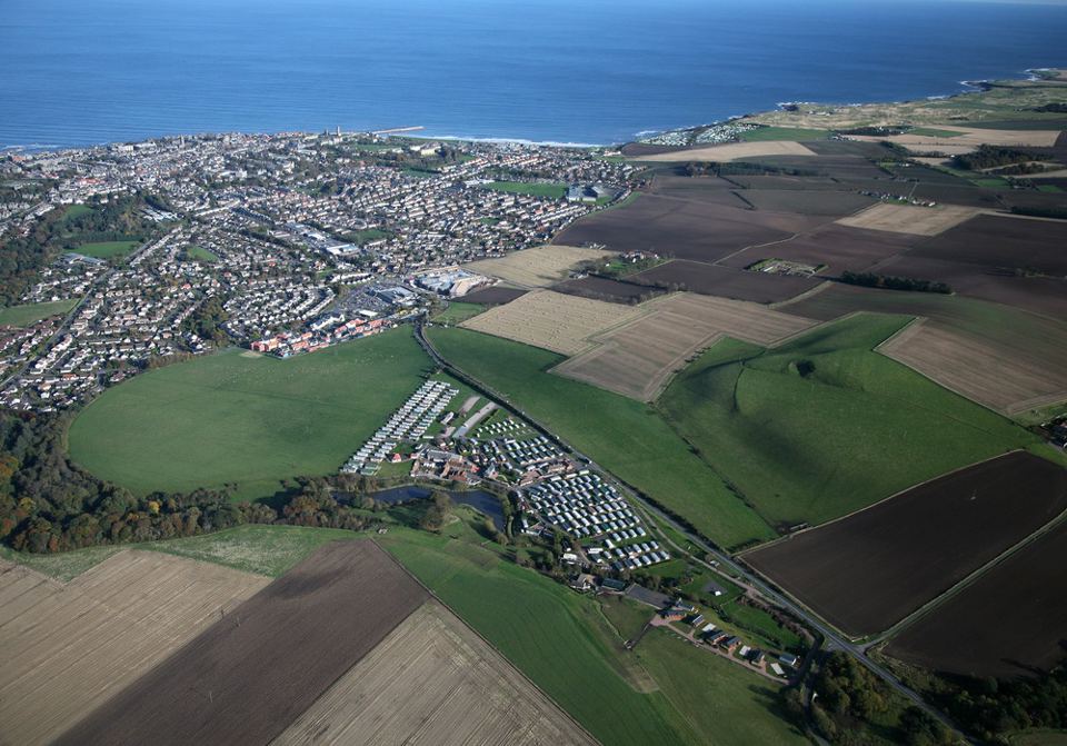 Park and St Andrews from the air