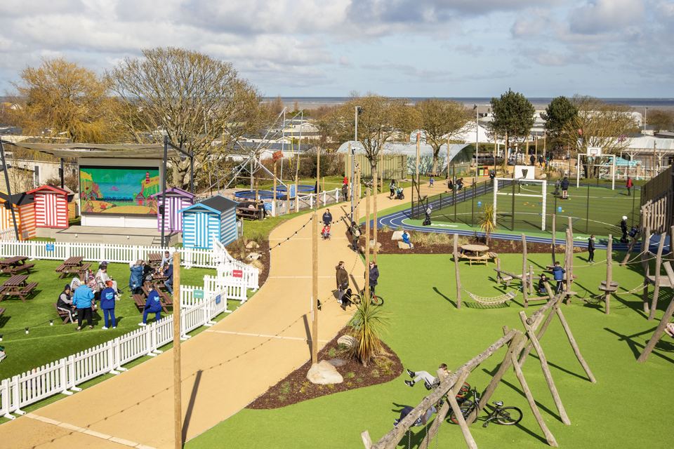 Adventure Village from above