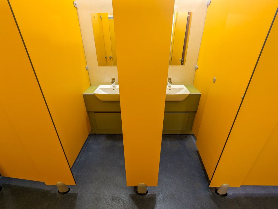 Basins and cubicles