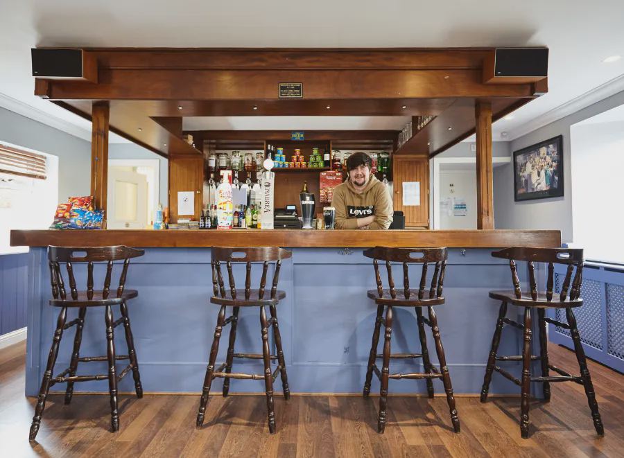 The bar
