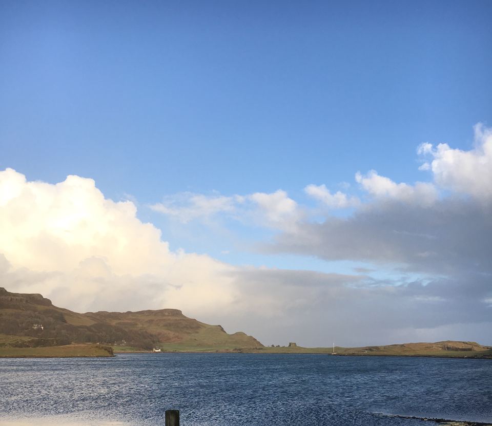 Sea view from the island