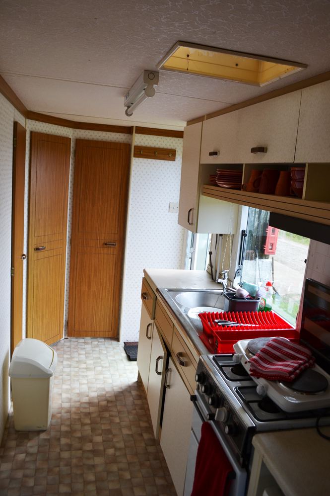 Caravan kitchen