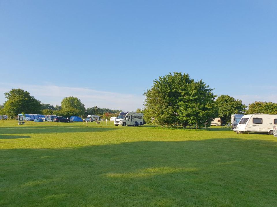 Open grass pitches