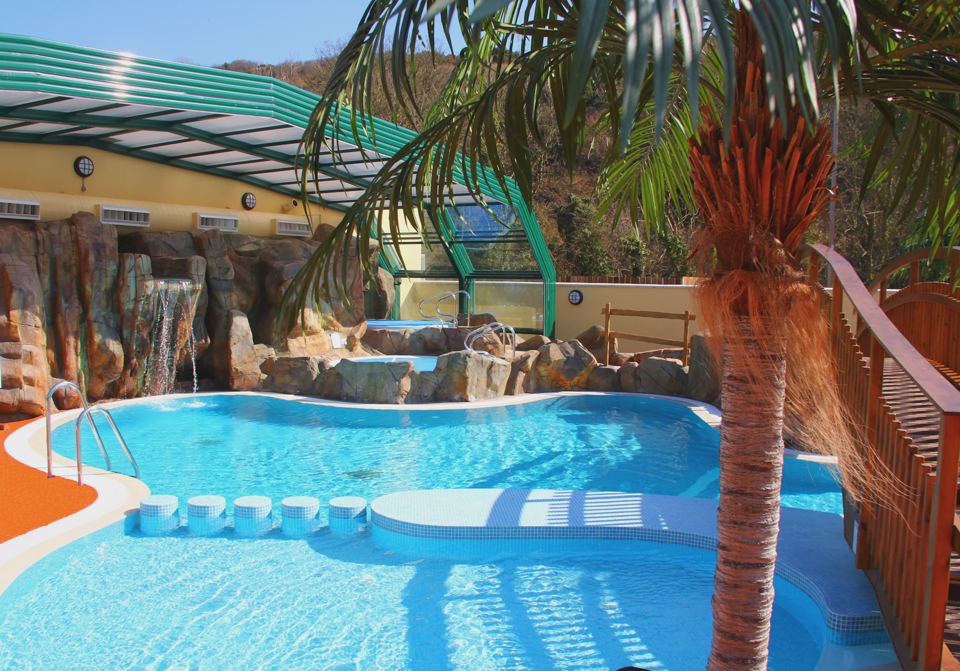 The Cove pool complex