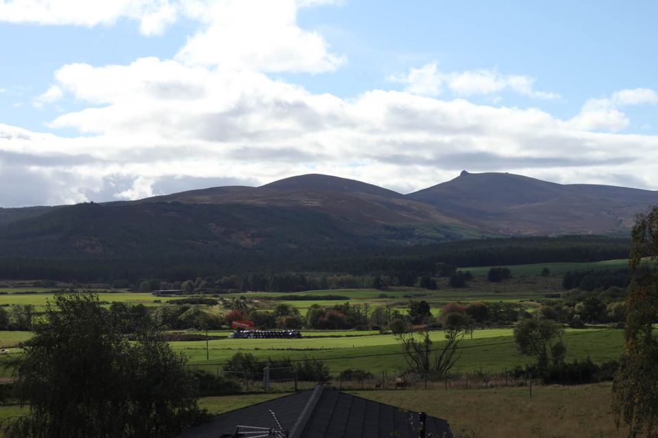 Hills across the valley