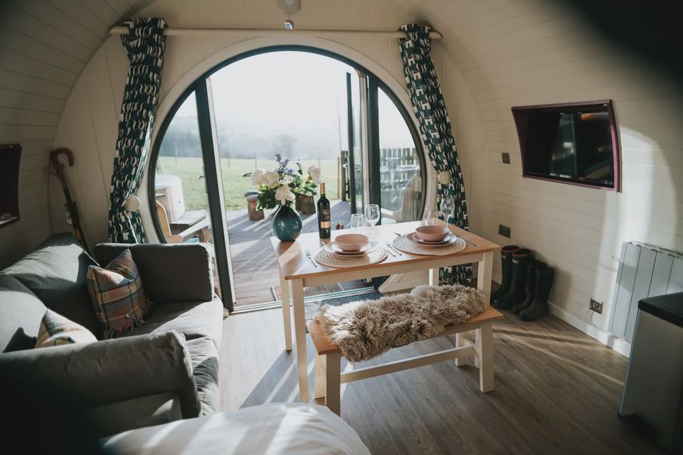 Pod living area