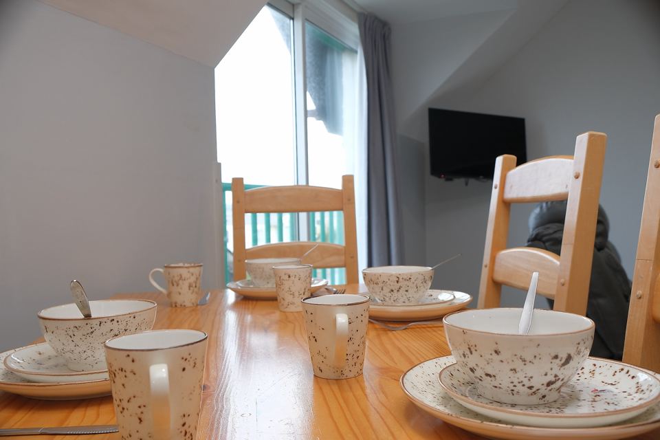 Apartment dining table
