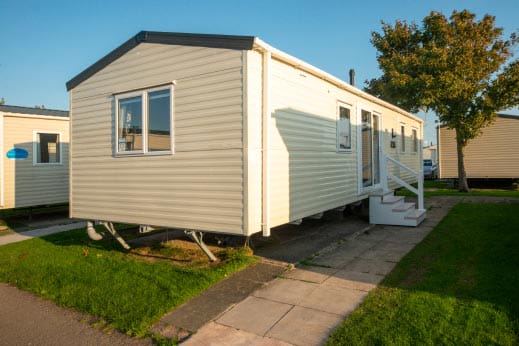 Older style caravan