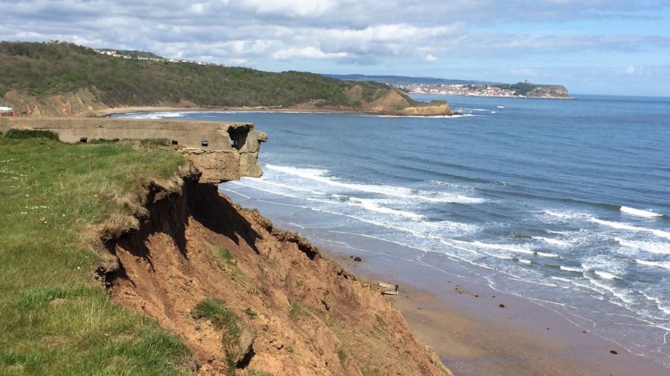 Cliffs above the bay