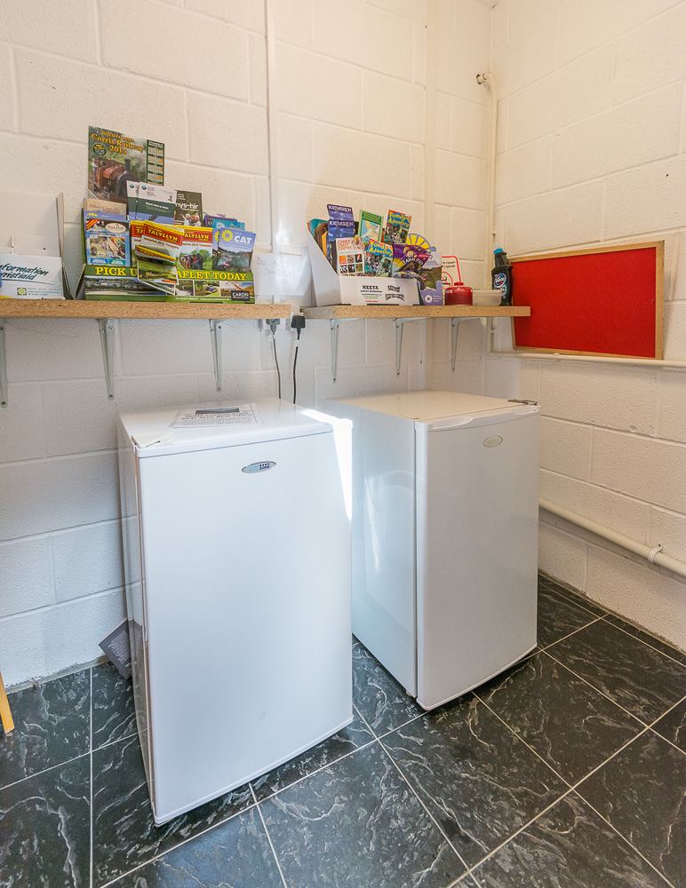 Freezers in the utility room