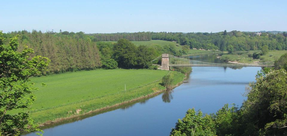 River Tweed from the bank