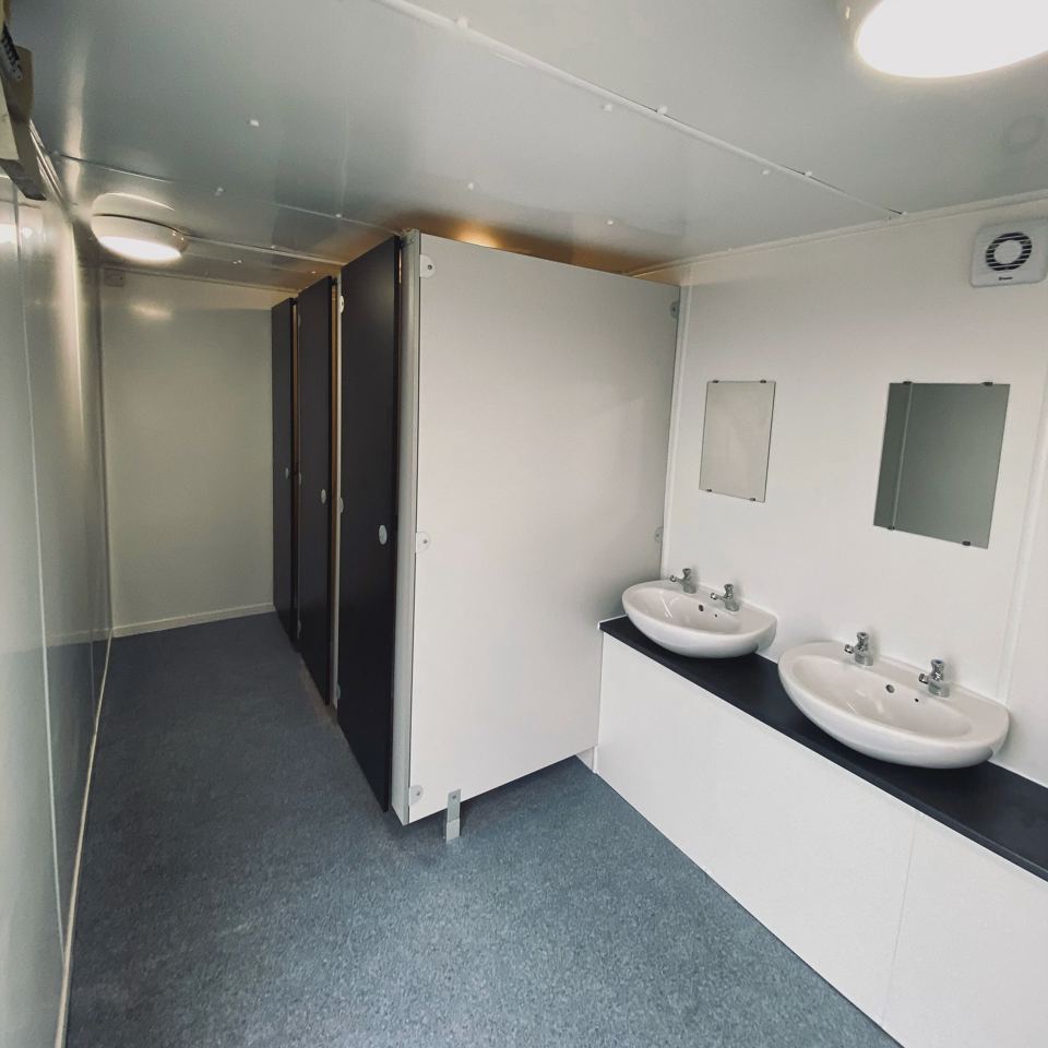 Inside the washrooms