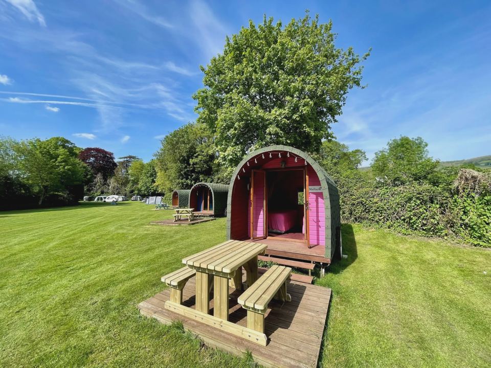 Pod with decking