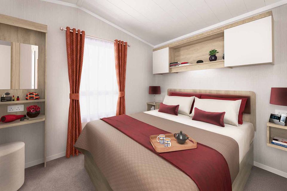 Bedroom with double bed