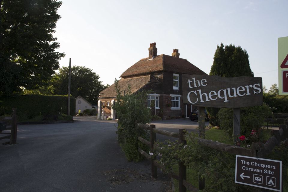 Entrance and site sign