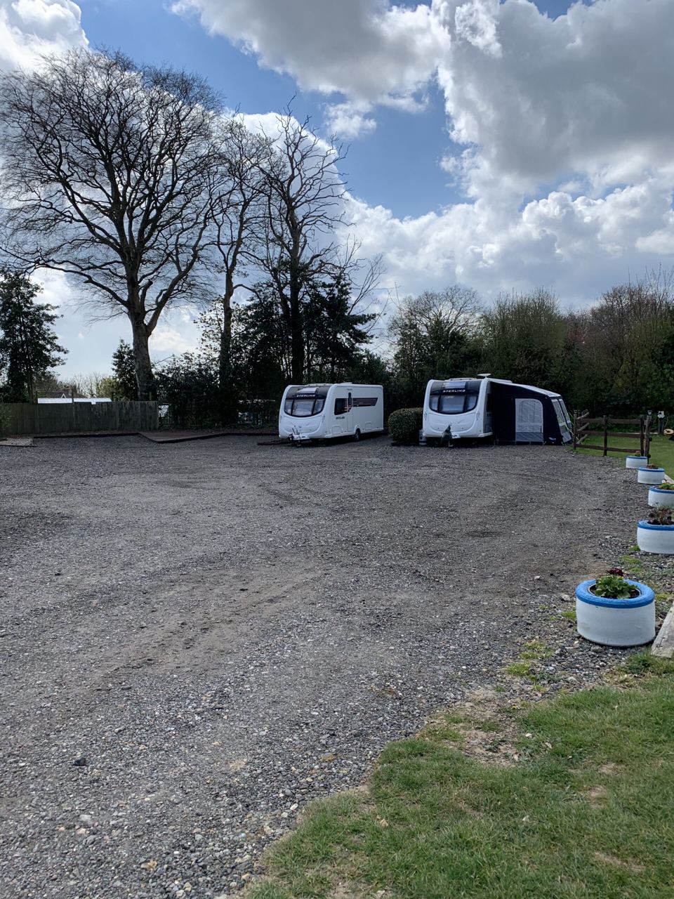 Hardstanding pitches