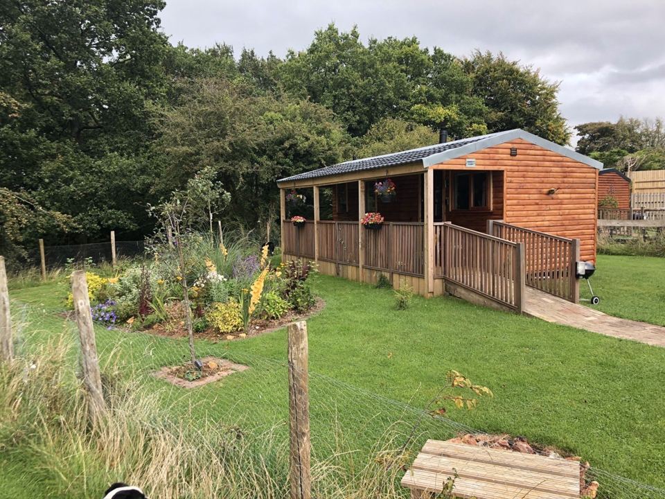 Lodge with ramp access