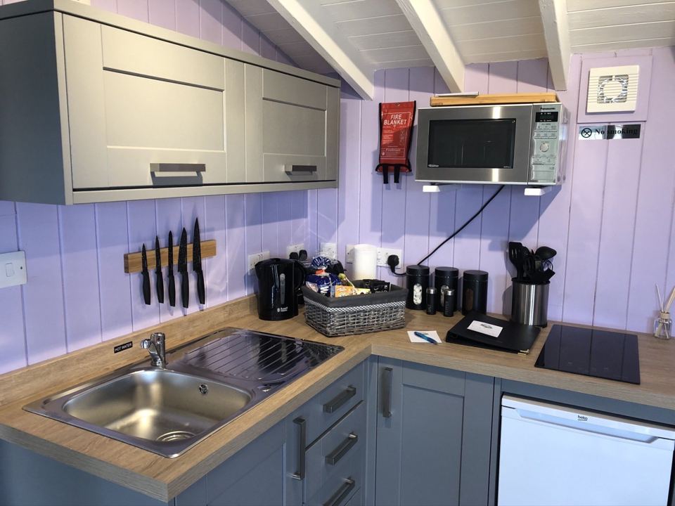 Lodge kitchenette