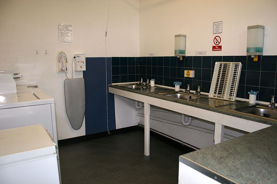 Washroom with basins