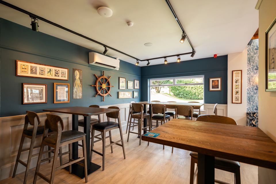 Small bar room