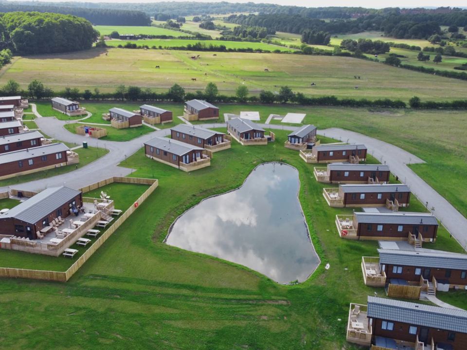 Lodge park from above