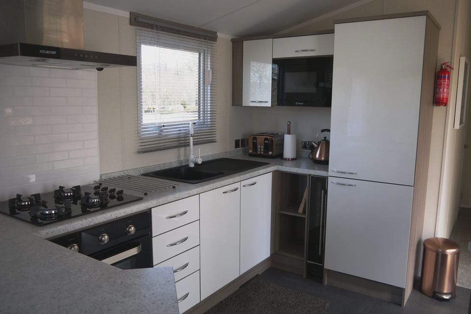 Caravan kitchen