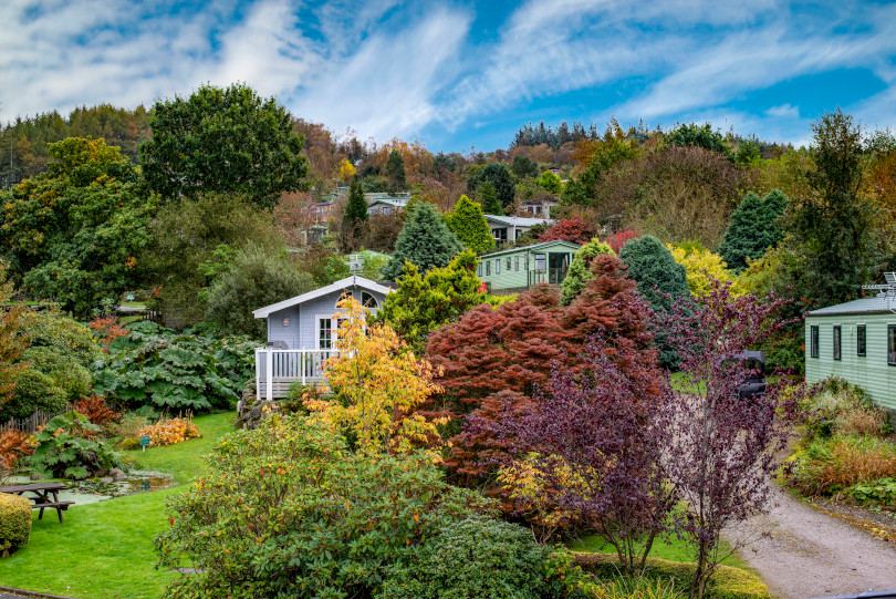 Autumn colour in the grounds