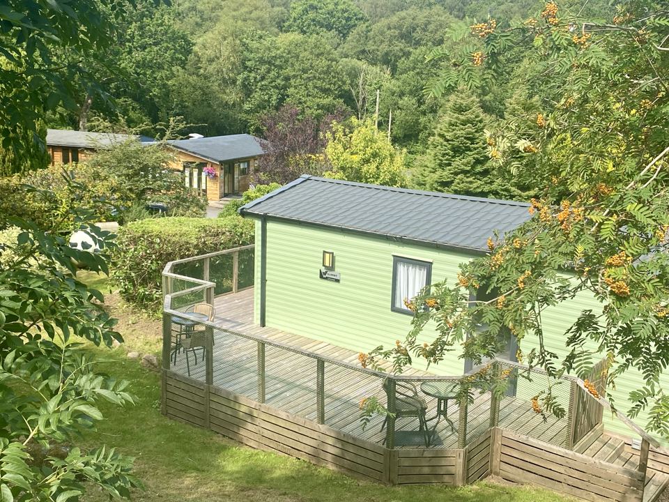 Small holiday home with deck