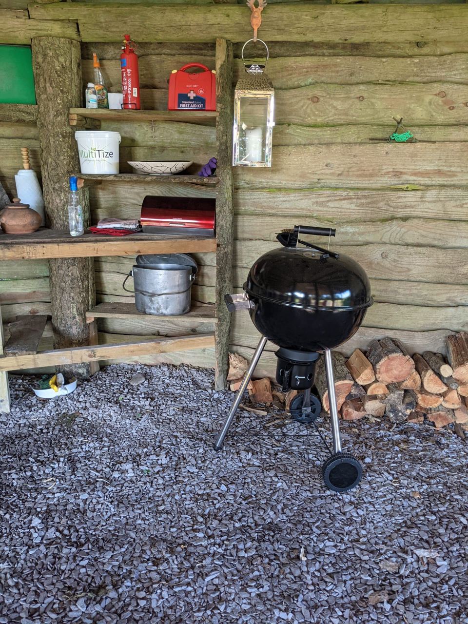 Barbecue in the round house