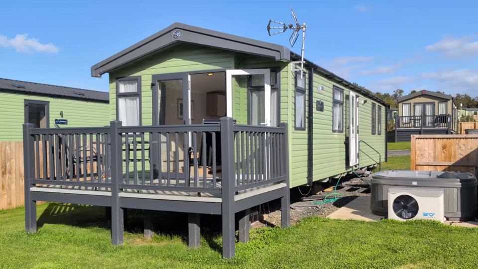 Holiday home with hot tub