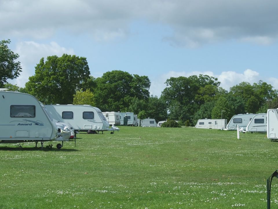 Grass touring pitches