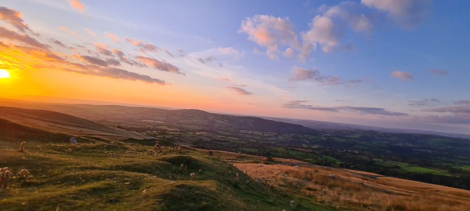 Evening light over the valley