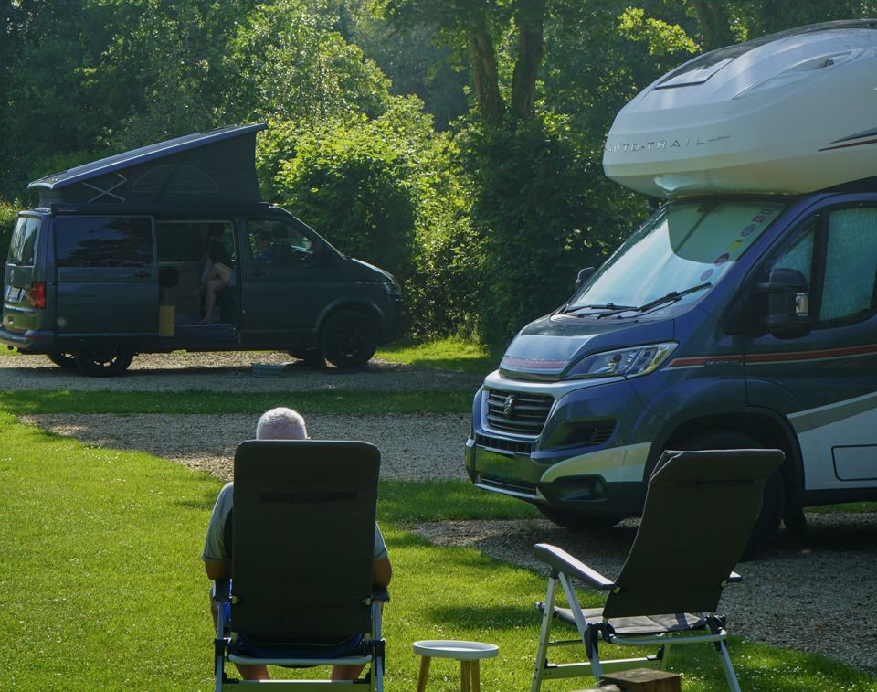 Campervan and motorhome pitches