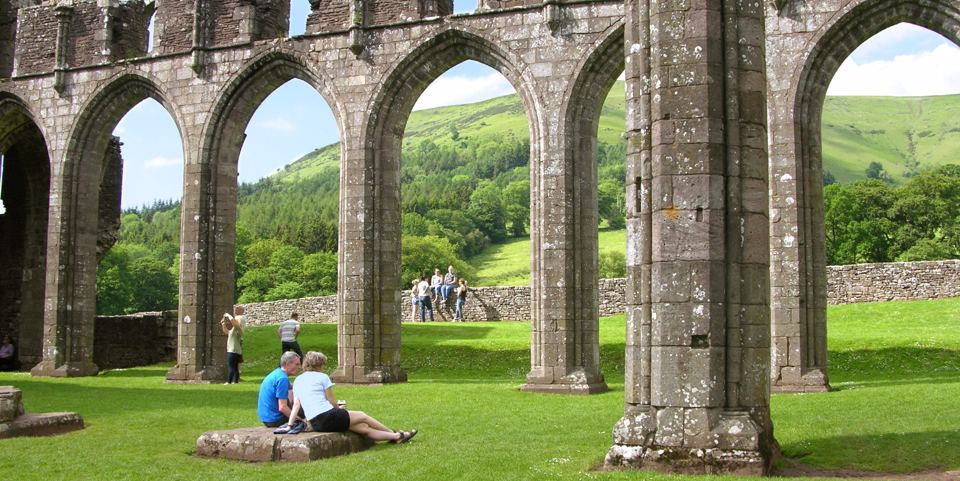 Llanthony Priory arches