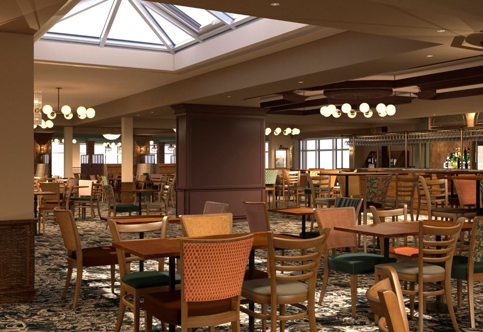 Restaurant dining room