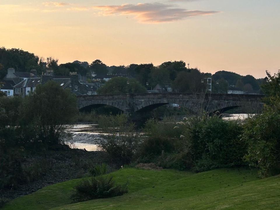 River Cree and bridge