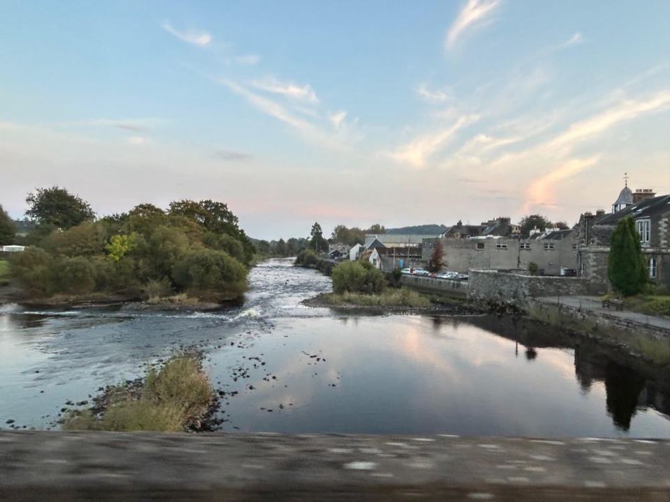 River Cree at dusk